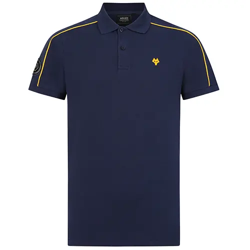 Wolverhampton Wanderers Kits Shop | Terrace Polo – Navy Wolves Jerseys and Gear